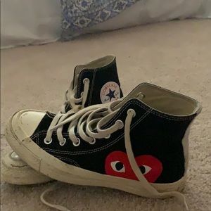 Comme De Garcons x Converse Sneakers